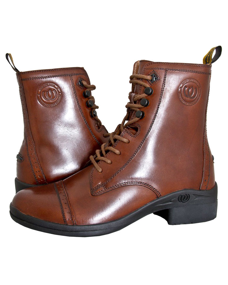 902 Paddock Lace Boot - Chocolate