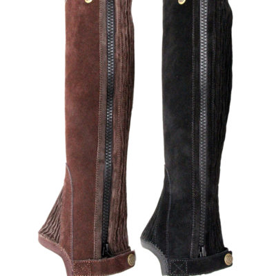 HW201 Universal Half Chaps (suede)