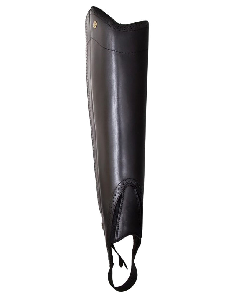 HW202 Premium Half Chaps - Black