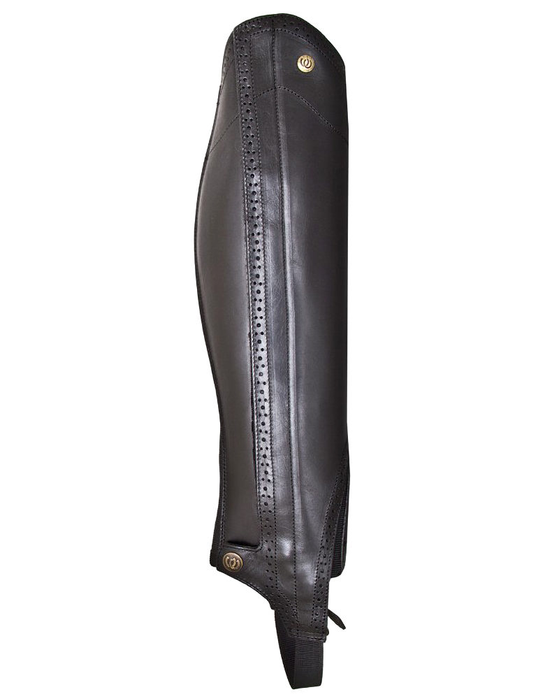 HW202 Premium Half Chaps - Black